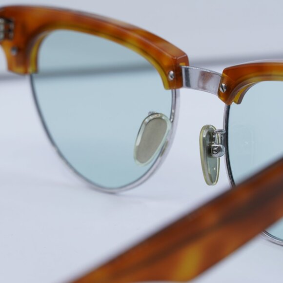 Final Price! Celine CL40059U 18N Light Havana/Blue Sunglasses - Picture 11 of 12